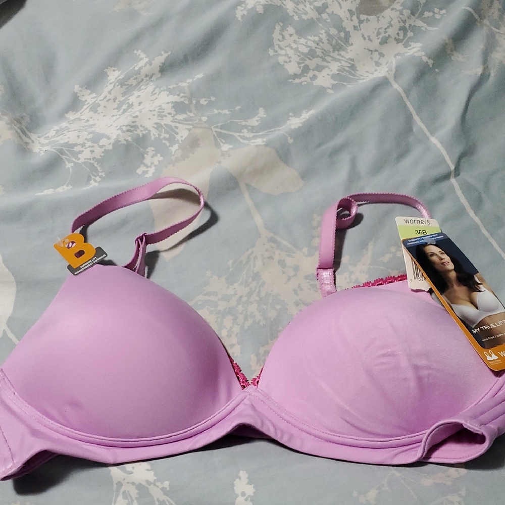 🌺 3 / $45 Warner's Light Purple Bra